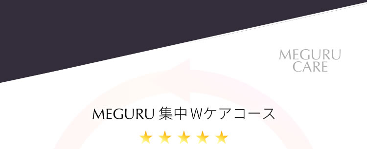 MEGURU 集中Wケアコース